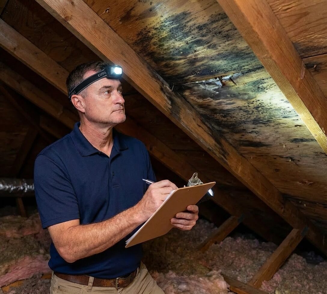 moisture and mold risks inspection